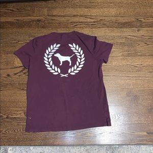 Victoria’s Secret pink campus tee